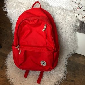 red converse backpack